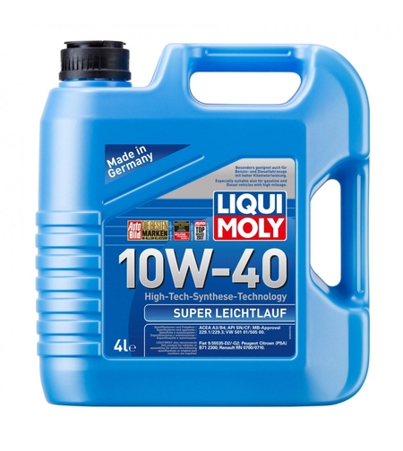 Масло LIQUI MOLY Leichtlauf 10W‑40  - 4 Литра