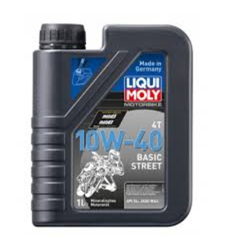 Масло LIQUI MOLY Motorbike 4T 10W‑40 Basic Street - 1 Литър