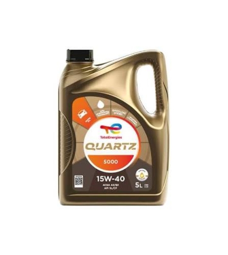 Масло TOTAL QUARTZ 5000 15W-40 - 5L