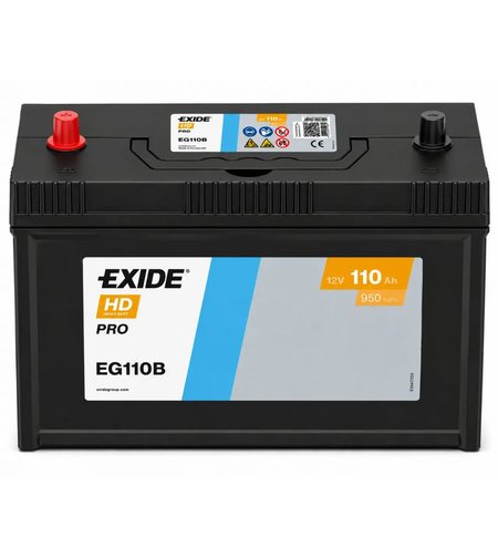 Акумулатор Exide Start PRO 12V 110Ah 950A EG100B John Deere
