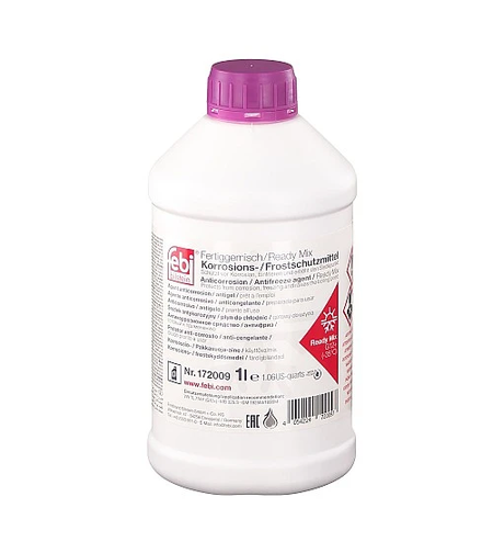 Антифриз / Охлаждаща течност FEBI FE172009 G12+ Ready-Mix - 1л.