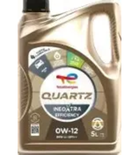 Масло TOTAL QUARTZ EFFICIENCY 0W-12 - 5L