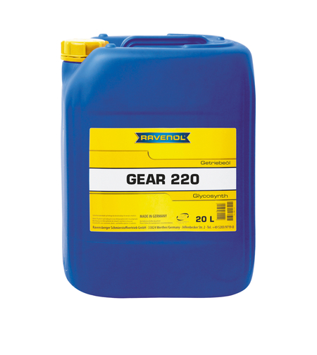 Синтетично редукторно масло RAVENOL Glycosynth Gear 220 20л.