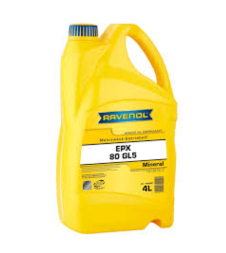 Трансмисионно масло RAVENOL Getriebeoel EPX SAE 80 GL 5 4л.
