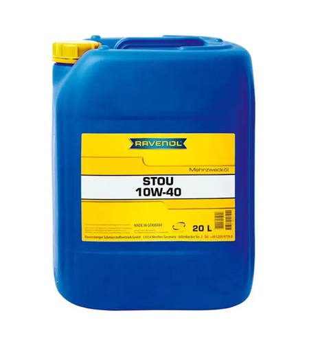Универсално моторно масло RAVENOL STOU 10W-40 20л.