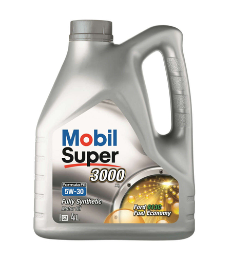 Масло MOBIL SUPER 3000 Formula FE 5W-30 4л.