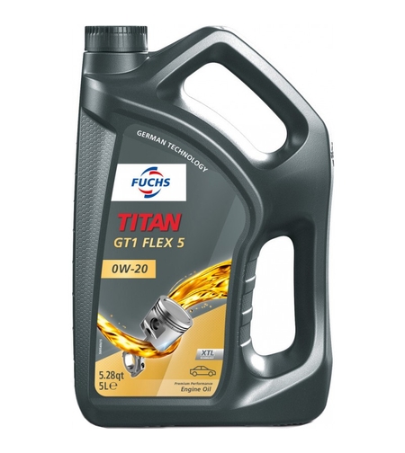 Масло FUCHS TITAN GT1 FLEX5 0W-20 - 5 Л.