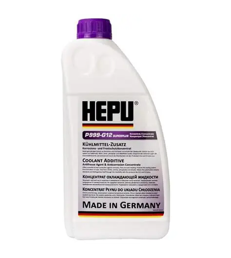 Антифриз HEPU P999 G12 SUPER PLUS – Антифриз (концентрат) - 1.5л