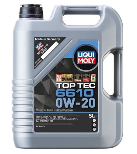 Масло LIQUI MOLY Top Tec 6610  0W‑20  - 1 Литър