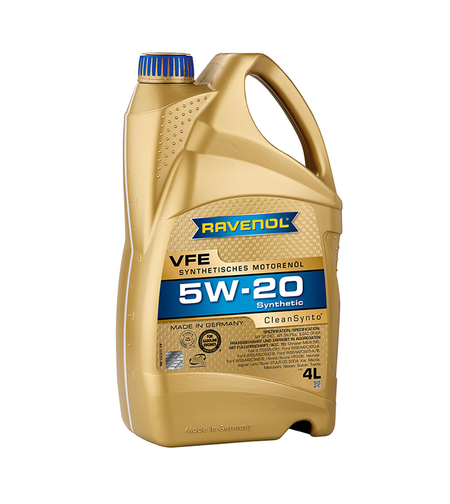 Моторно масло RAVENOL VFE SAE 5W-20 4л.