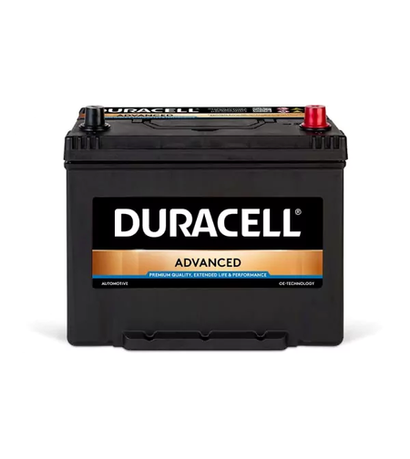 Акумулатор Duracell Advanced JIS 12V 70Ah 570A DA70 /д+/