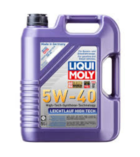 Масло LIQUI MOLY LEICHTLAUF High Tech 5W-40 - 5 Литра