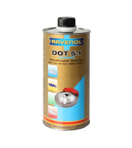 Спирачна течност RAVENOL DOT 5.1 1л.