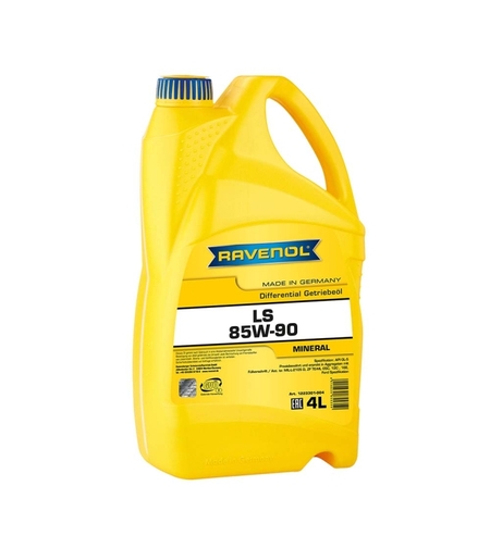 Трансмисионно масло RAVENOL Sperrdiff. Hyp. Getr.ol LS SAE 85W-90 GL-5 4л.