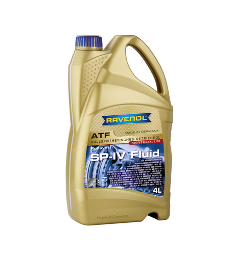 Трансмисионно масло RAVENOL ATF SP-IV Fluid 4л.