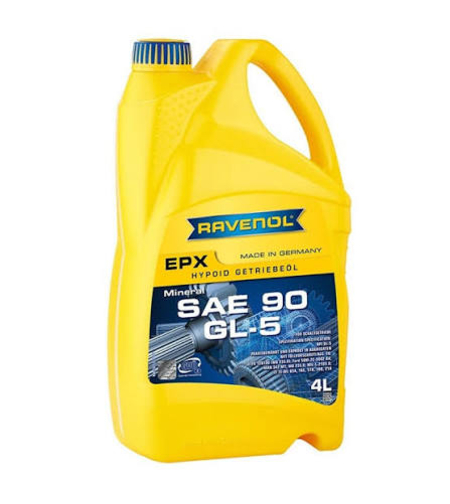 Трансмисионно масло RAVENOL Getriebeoel EPX SAE 90 GL 5 4л.
