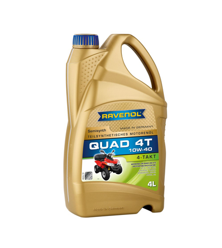 Моторно масло RAVENOL QUAD 4T 10W-40 4л.