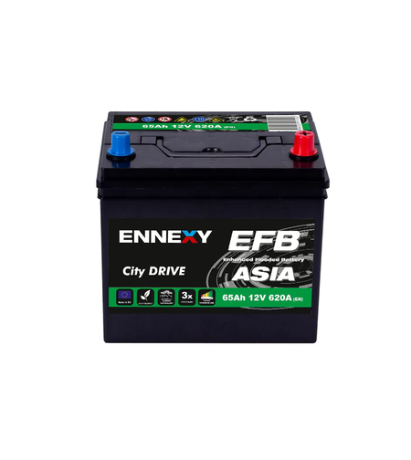Акумулатор Ennexy EFB JIS 12V 65AH 620A