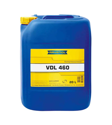 Компресорно масло RAVENOL Kompressorenoel VDL 460 20л.