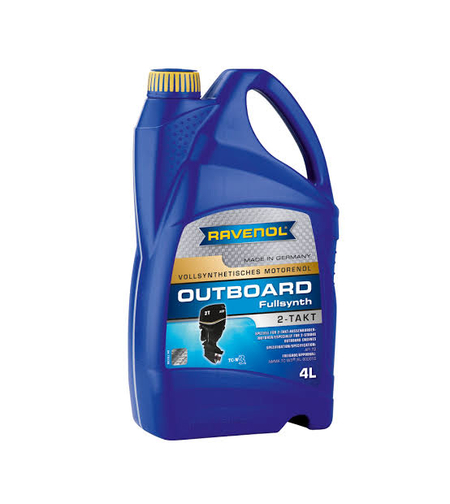 Моторно масло RAVENOL Outboardoel 2T Fullsynth. 4л.