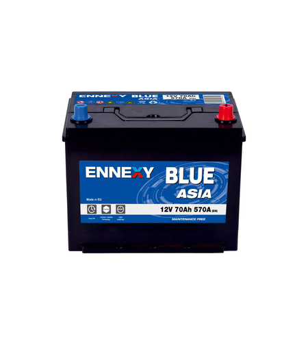 Акумулатор Ennexy Blue Asia JIS 12V 70AH 570A /д+/