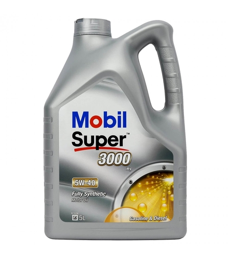 Масло MOBIL SUPER 3000 X1 5W-40 5л.