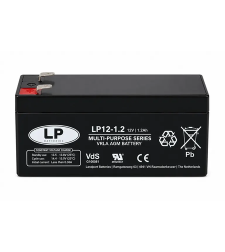 VRLA aкумулатор LP Battery 12V 1.2Ah LP12-1.2