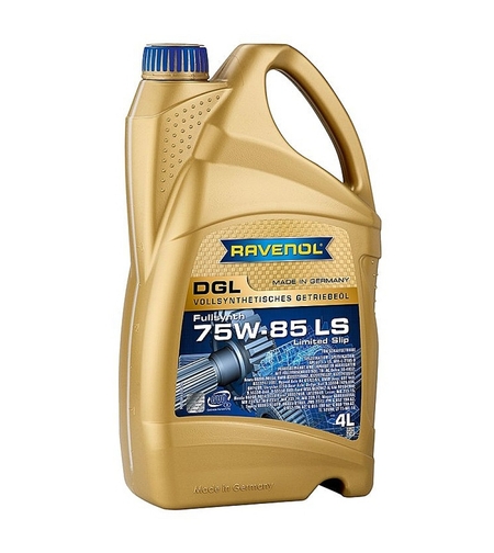 Трансмисионно масло RAVENOL DGL SAE 75W-85 GL-5 LS 4л.