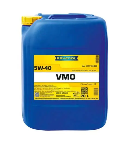 Моторно масло RAVENOL VMO 5W-40 60л.