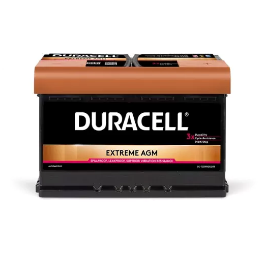 Акумулатор Duracell Extreme AGM 12V 70Ah 720A DE70