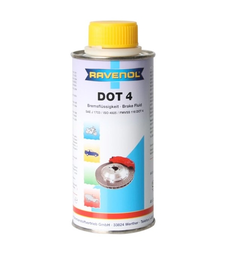 Спирачна течност RAVENOL DOT 4 0.250л.