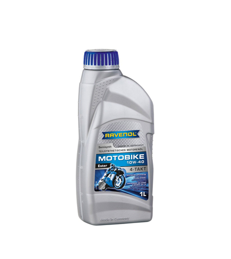 Моторно масло RAVENOL Motobike 4-T Ester 10W-40 1л.