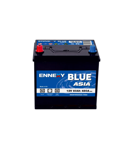 Акумулатор Ennexy Blue Asia JIS 12V 60AH 480A /л+/