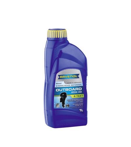 Моторно масло RAVENOL Outboardoel 4T 25W-40 1л.