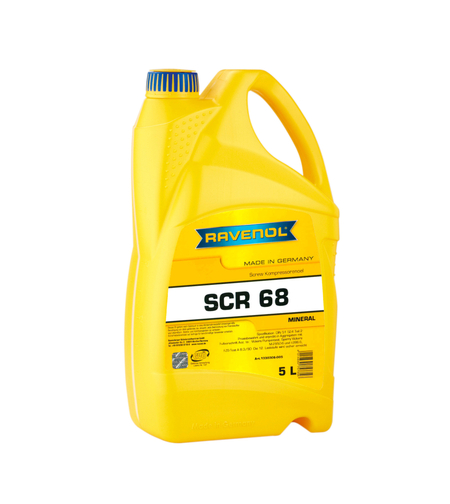 Винтово компресорно масло RAVENOL SCR 68 5л.