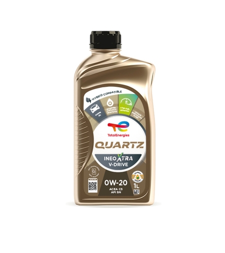 Mасло TOTAL QUARTZ XTRA V-Drive 0W-20 - 1 Литър