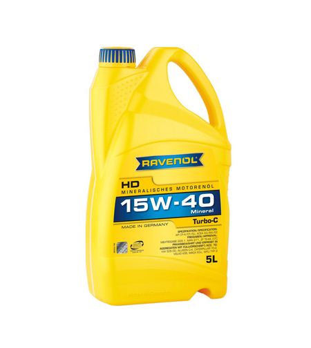 Моторно масло RAVENOL Turbo-C HD-C 15W-40 5л.