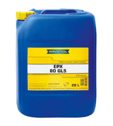 Трансмисионно масло RAVENOL Getriebeoel EPX SAE 80 GL 5 20л.