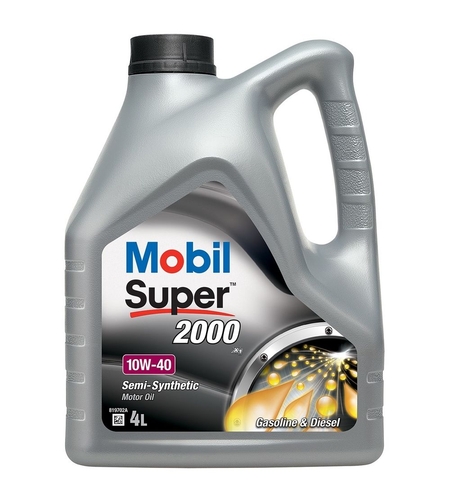 Масло Mobil Super 2000 X1 10W-40 - 4 Литра