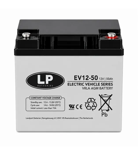 VRLA aкумулатор LP Electric Vehicle 12V 50Ah EV12-50