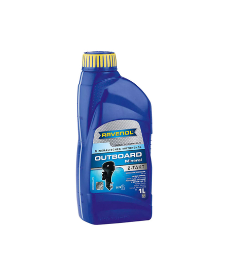 Моторно масло RAVENOL Outboardoel 2T Mineral 1л.
