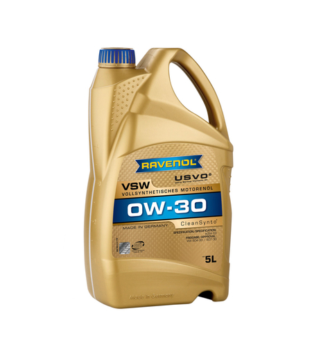 Моторно масло RAVENOL VSW 0W-30 5л.