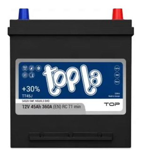 Акумулатор Topla JIS 12V 60Ah 600A /л+/