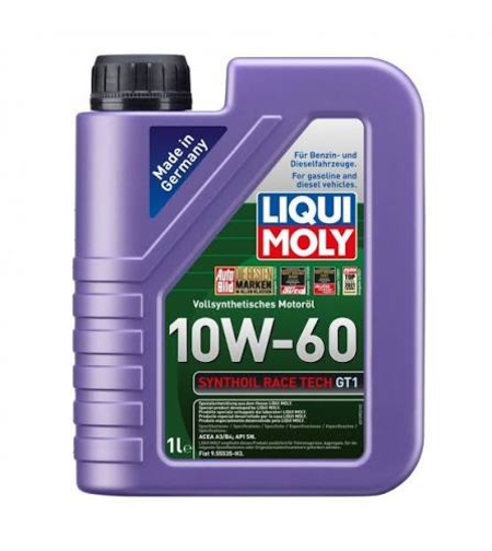 Масло LIQUI MOLY Synthoil Race Tech GT1 10W‑60 - 1 Литър