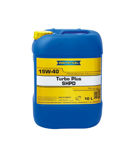 Моторно масло RAVENOL Turbo plus SHPD 15W-40 10л.