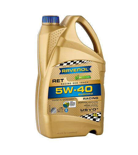 Моторно масло RAVENOL Racing Eco Track RET SAE 5W-40 4л.