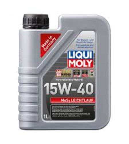 Масло LIQUI MOLY MoS₂ Leichtlauf Super 15W‑40 - 1 Литър