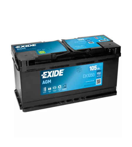 Акумулатор Exide Start-Stop AGM 12V 105Ah 950A EK1050