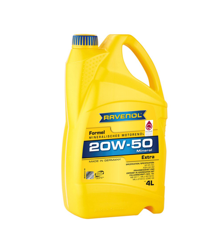 Моторно масло RAVENOL Formel Extra 20W-50 4л.