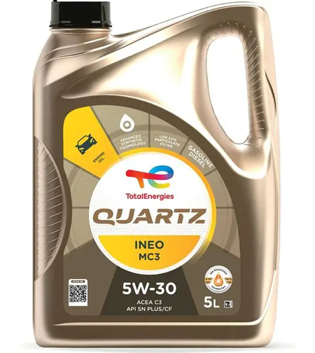 Масло TOTAL QUARTZ INEO MC3 5W30 ACEA C3 - 5L